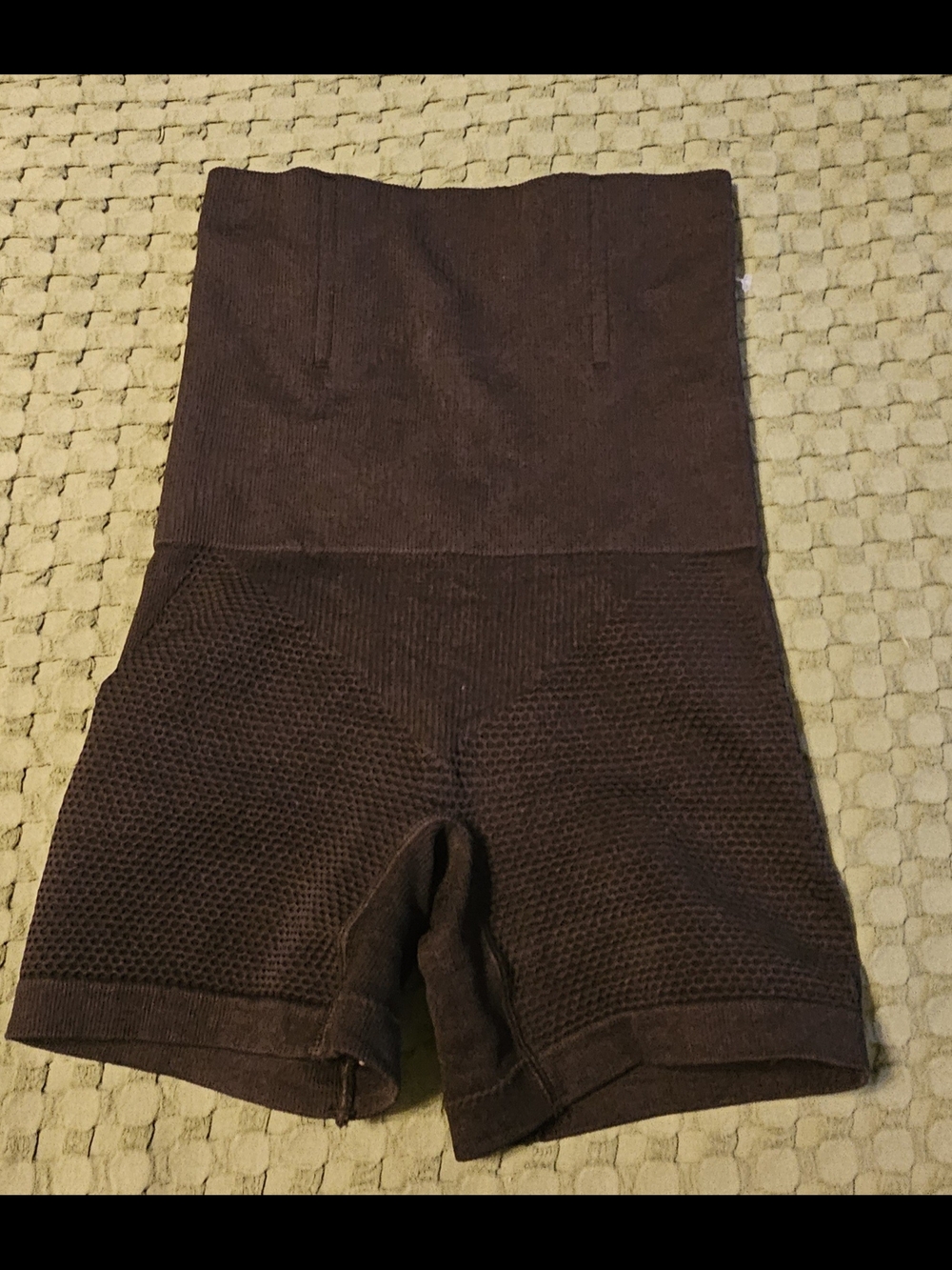High-Waist Glute Lift Black Shaping Shorts